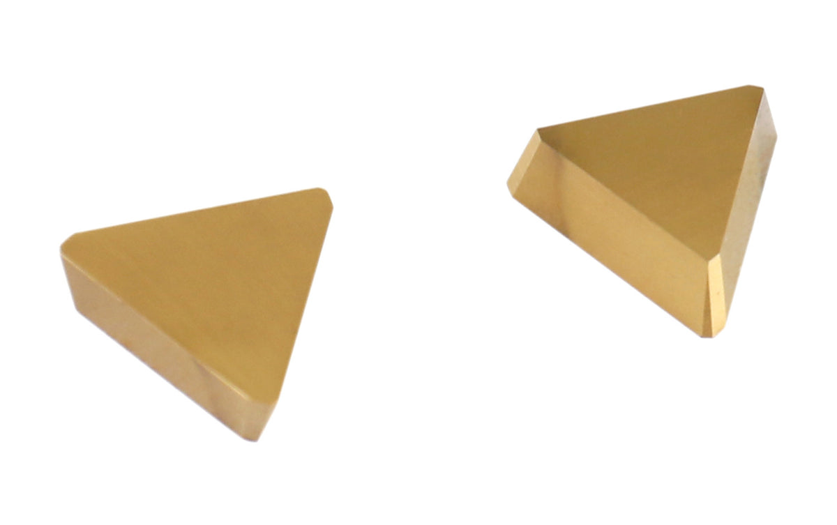TPG, TiN Coated Carbide Inserts, 10 Pcs/Set