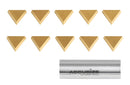 TPG, TiN Coated Carbide Inserts, 10 Pcs/Set