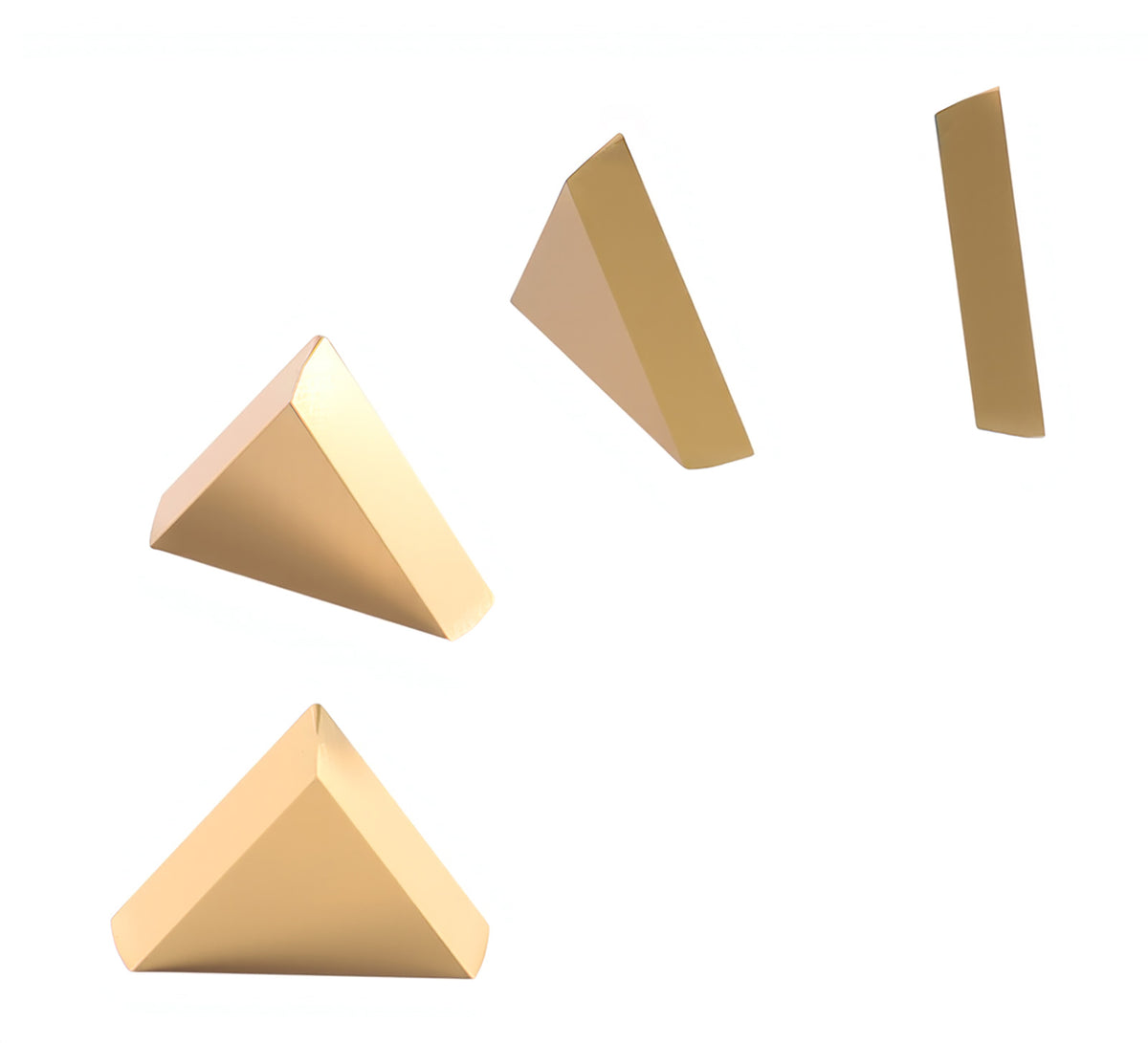 TPG, TiN Coated Carbide Inserts, 10 Pcs/Set