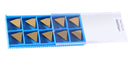 TPG, TiN Coated Carbide Inserts, 10 Pcs/Set