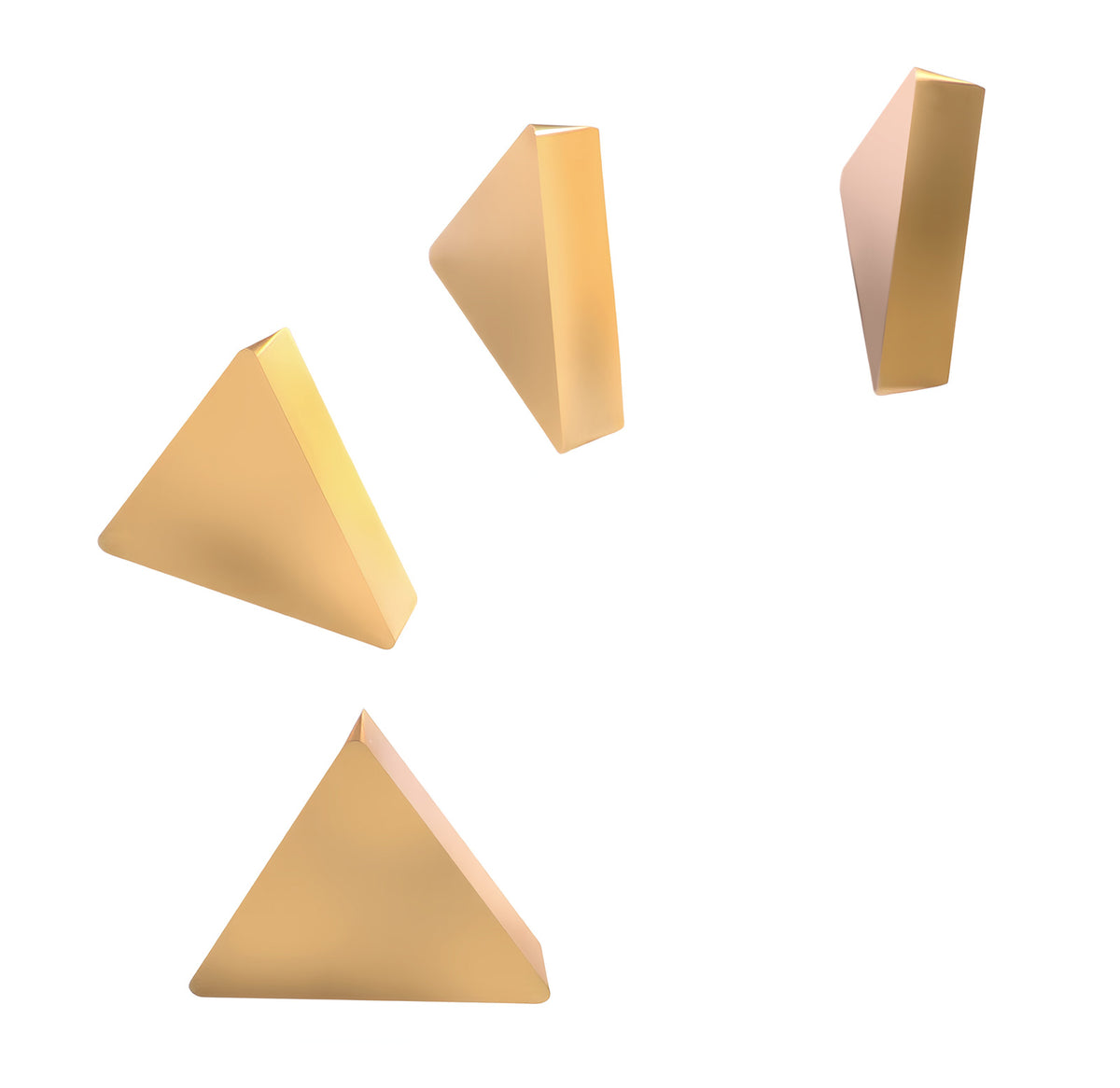 TPG, TiN Coated Carbide Inserts, 10 Pcs/Set