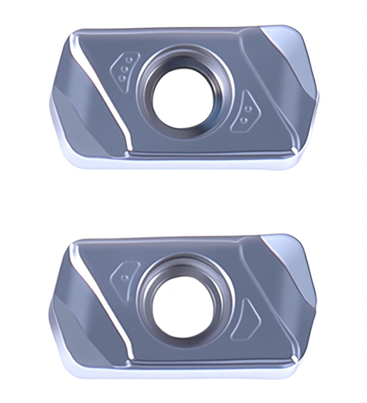 Carbide Inserts, TiALN Coated, LNMU, for Machining Steel and Stainless Steel, 10 Pcs/Box, 6128-0001x10