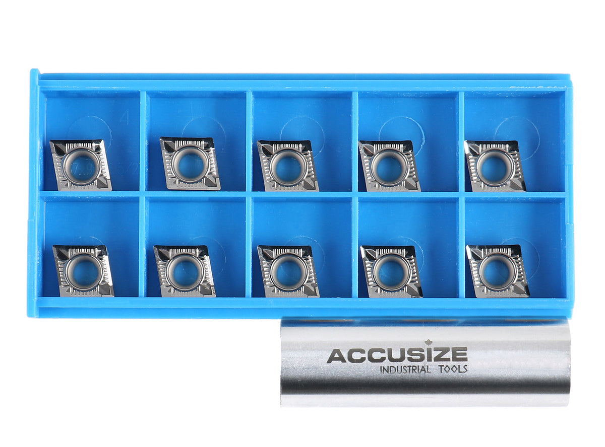 CCGT-AK pour inserts en carbure d'aluminium, 10ps/set
