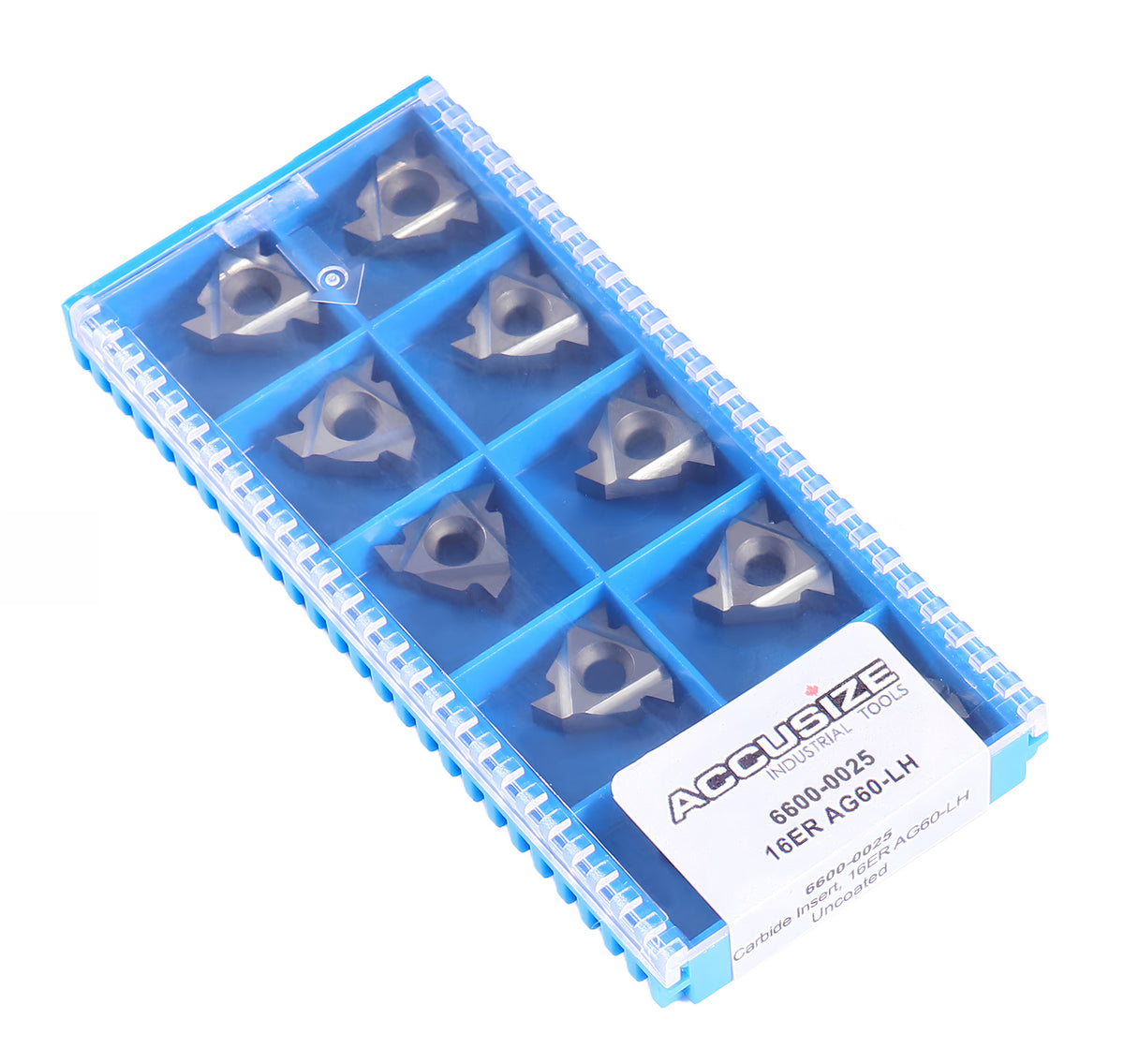 11ER A60-LH, 16ER A60-LH, Carbide Threading Inserts for Cutting Aluminum , 10 Pcs/Box