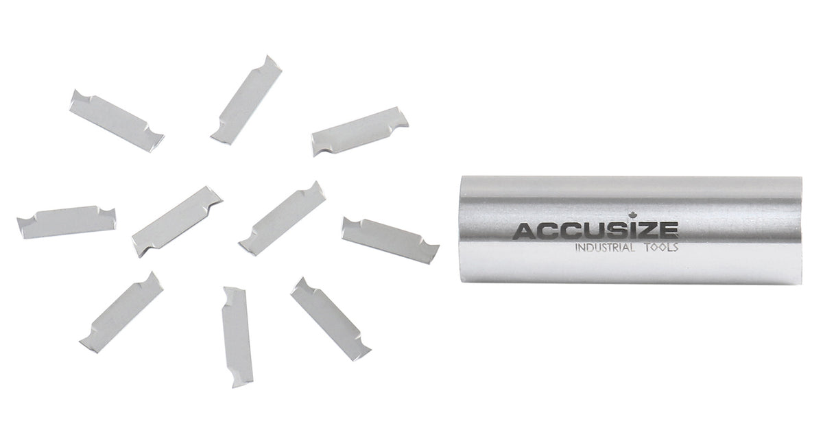Inserts en carbure coupés à double extrémité pour couper l'aluminium, 10pcs/set