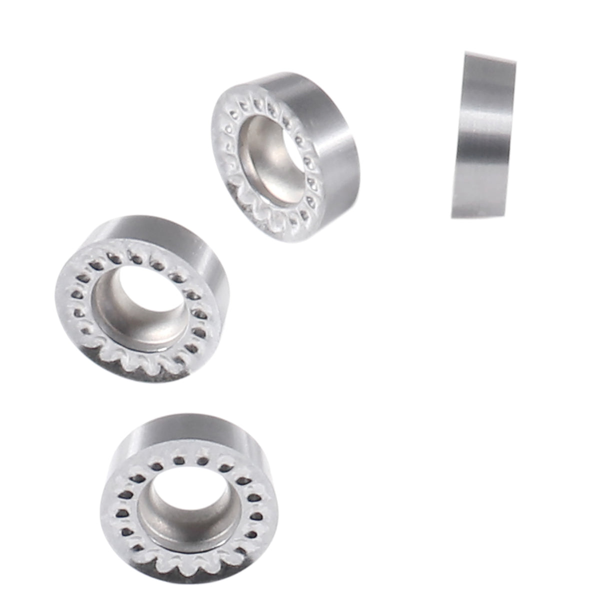 Accusize Industrial Tools RCGT320-AF Carbide Inserts, 10 Pcs, Cutting Aluminum, 6624-1010x10