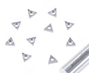 Inserts en carbure, TCMT, revêtu de Tin, 10 PCS/SET