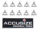 Inserts en carbure, TCMT, revêtu de Tin, 10 PCS/SET