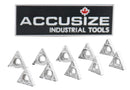 Inserts en carbure, TCMT, revêtu de Tin, 10 PCS/SET