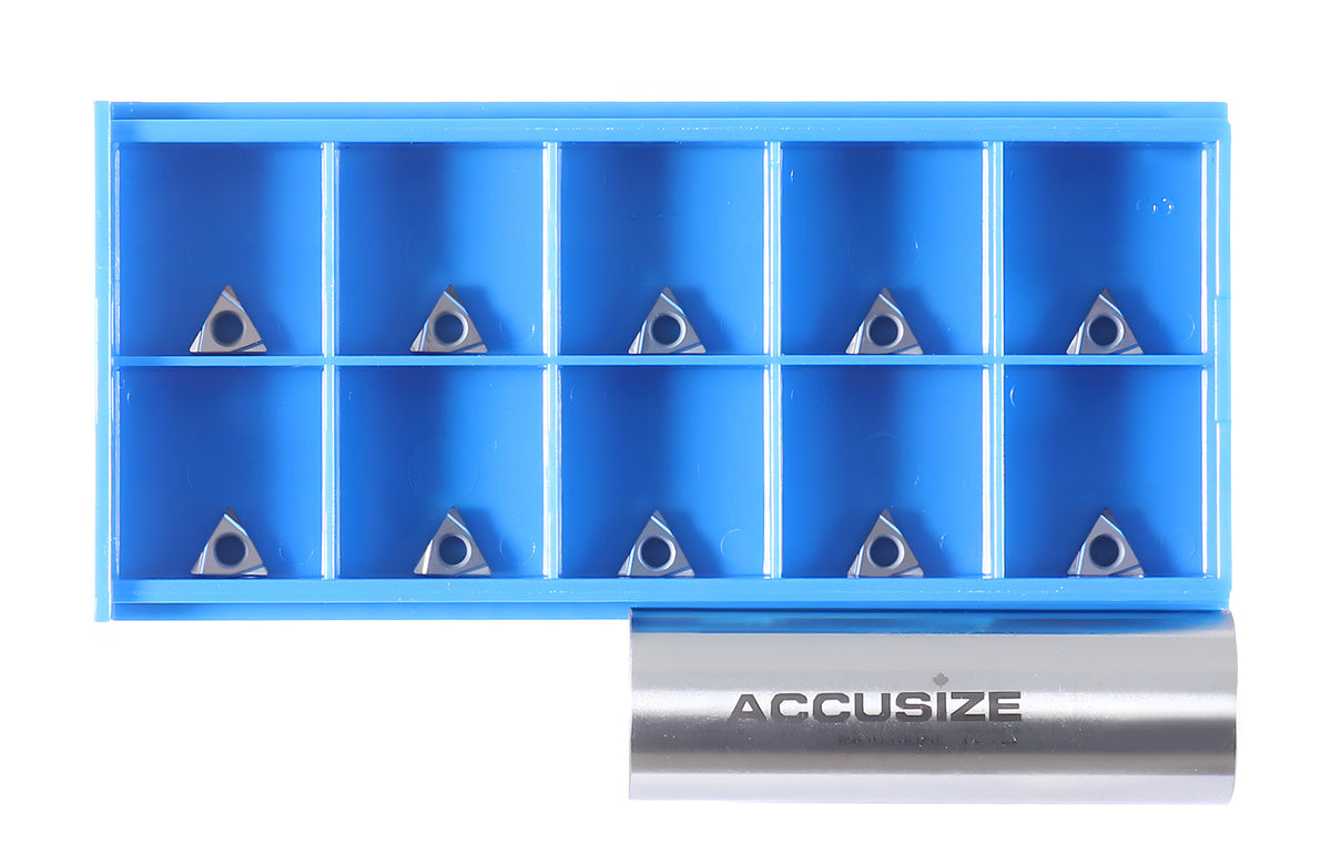 Inserts en carbure, TCMT, revêtu de Tin, 10 PCS/SET