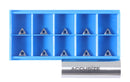 Inserts en carbure, TCMT, revêtu de Tin, 10 PCS/SET