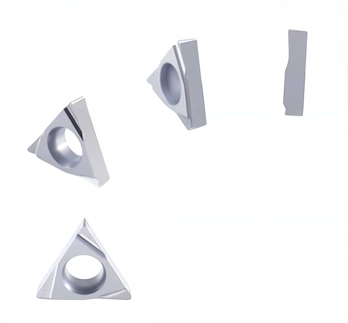 Inserts en carbure, TCMT, revêtu de Tin, 10 PCS/SET