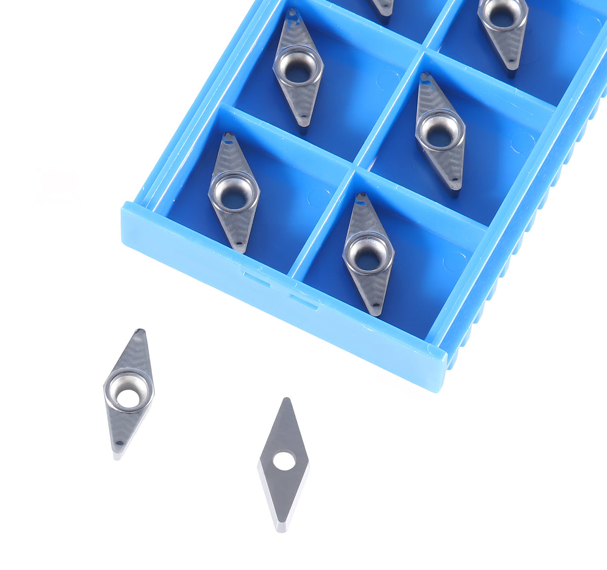 VBGT Carbide Inserts, for Cutting Aluminum, 10 Pcs/Set