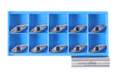 VBGT Carbide Inserts, for Cutting Aluminum, 10 Pcs/Set