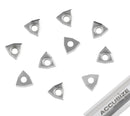 WCMT Inserts, carbure, revêtement étN, 10 pièces/Set