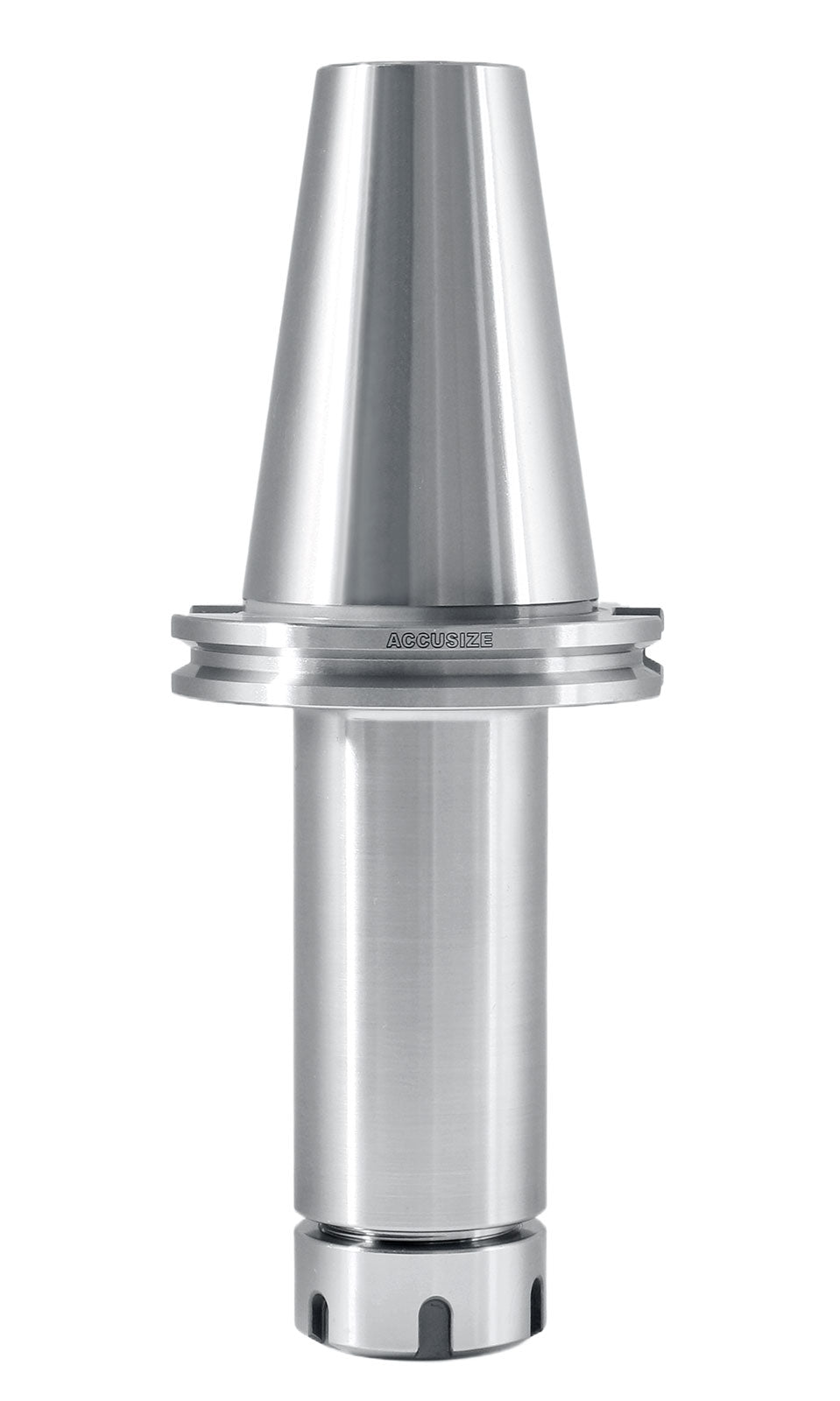 Cat50 to Er32 6'' Projection Length V-Flange Collet Chuck, 6782-1651