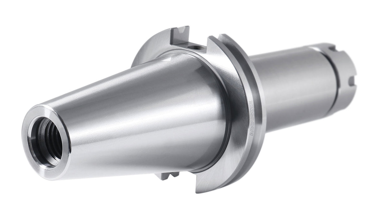 Cat50 to Er32 6'' Projection Length V-Flange Collet Chuck, 6782-1651