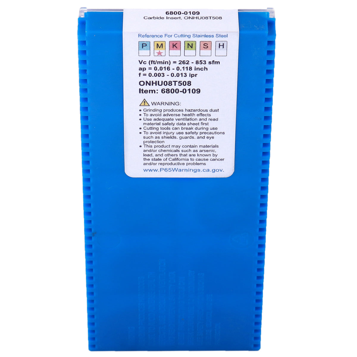 Inserts octogonaux en carbure double face ONHU080608-M, revêtement PVD