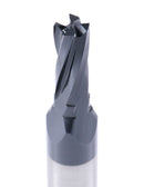 1/4 by 3/8 by 5/8 by 2-7/16'' M42 8% Cobalt Tialn Finishing End Mill, C.N.C, Center Cutting, 6800-4021