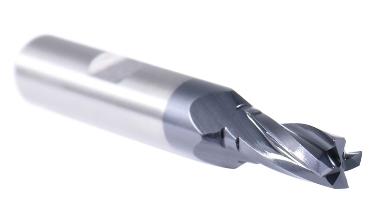 1/4 by 3/8 by 5/8 by 2-7/16'' M42 8% Cobalt Tialn Finishing End Mill, C.N.C, Center Cutting, 6800-4021