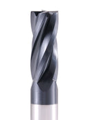 1/2 by 1/2 by 1-1/4 by 3-1/4'' M42 8% Cobalt Tialn Finishing End Mill, C.N.C., Center Cutting, 6800-4051
