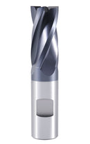 M42 (HSS +8 % Cobalt) Finition CNC Fraises d'extrémité, 4 cannelures, revêtement TiAln
