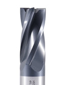 M42 (HSS +8 % Cobalt) Finition CNC Fraises d'extrémité, 4 cannelures, revêtement TiAln