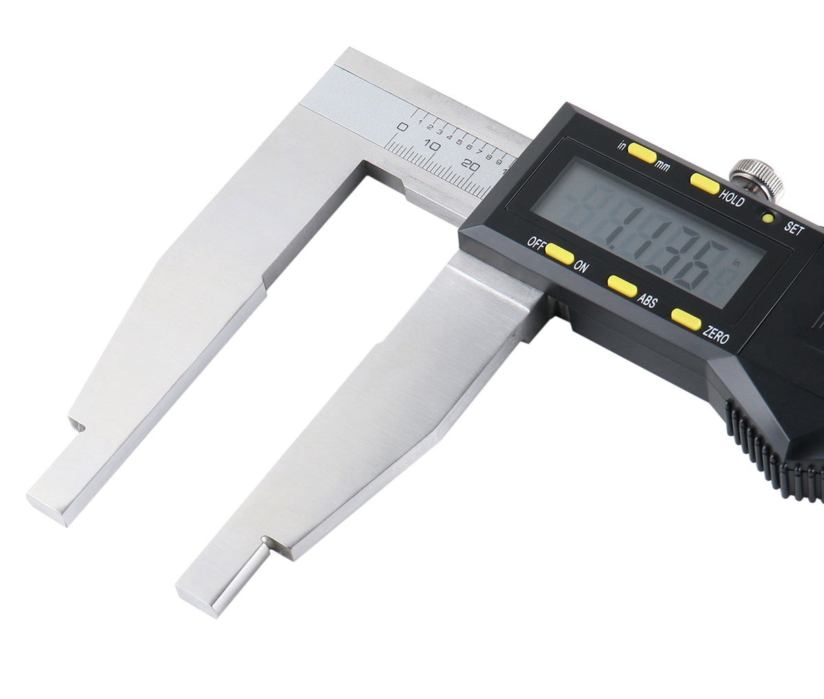 0-24''/0-600mm by 0.0005'' Heavy Duty Digital Caliper with Fine Adjustment, Ab11-1660