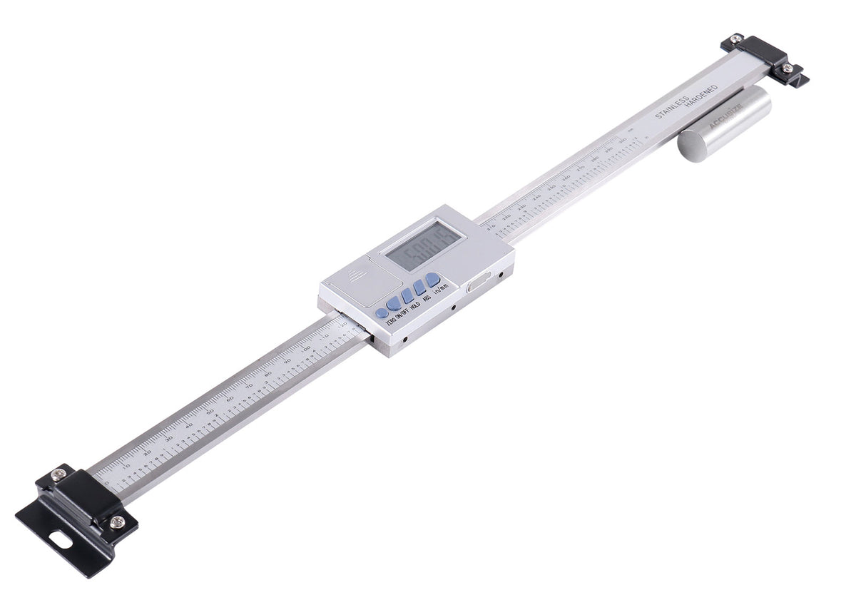 0-12''/0-300 mm by 0.0005''/0.01 mm Horizontal Electronic Digital DRO Scale Unit, Abho-0012