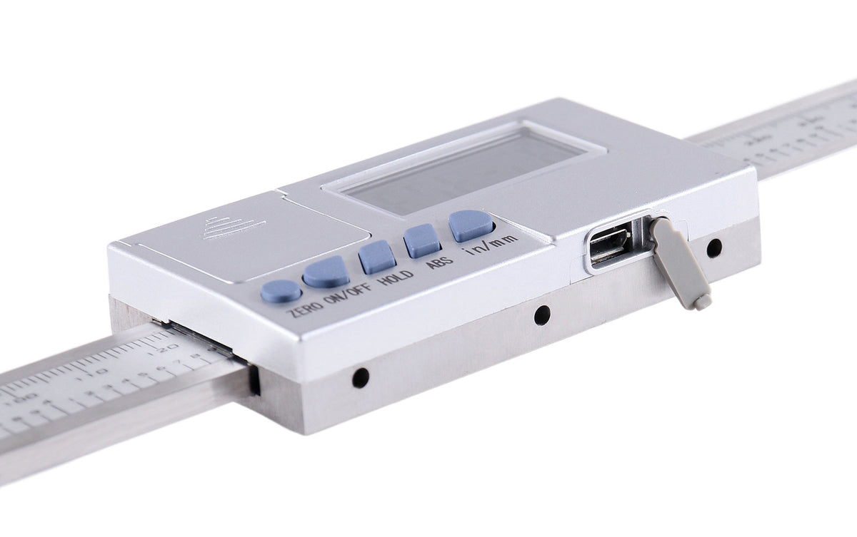 0-12''/0-300 mm by 0.0005''/0.01 mm Horizontal Electronic Digital DRO Scale Unit, Abho-0012