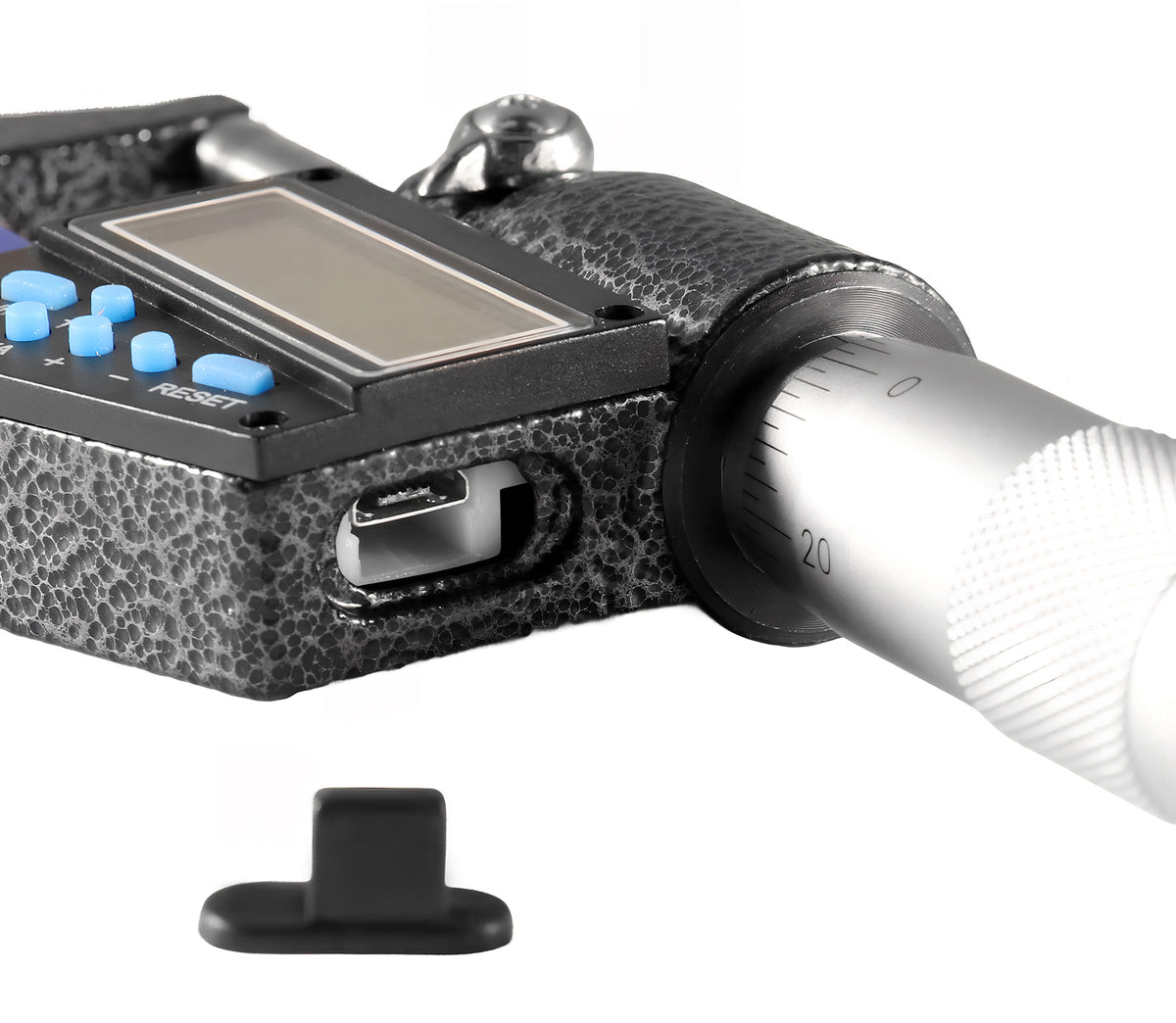 Electronic Digital Micrometers, 7 Keys, 0-1", 1-2", 2-3", 3-4", 4-5", & 5-6", inch, imperial