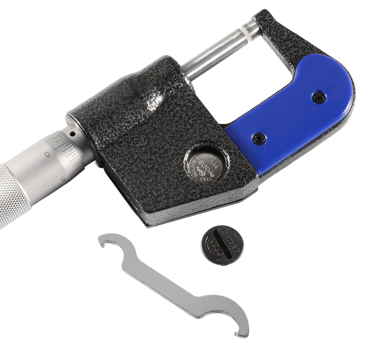 Electronic Digital Micrometers, 7 Keys, 0-1", 1-2", 2-3", 3-4", 4-5", & 5-6", inch, imperial