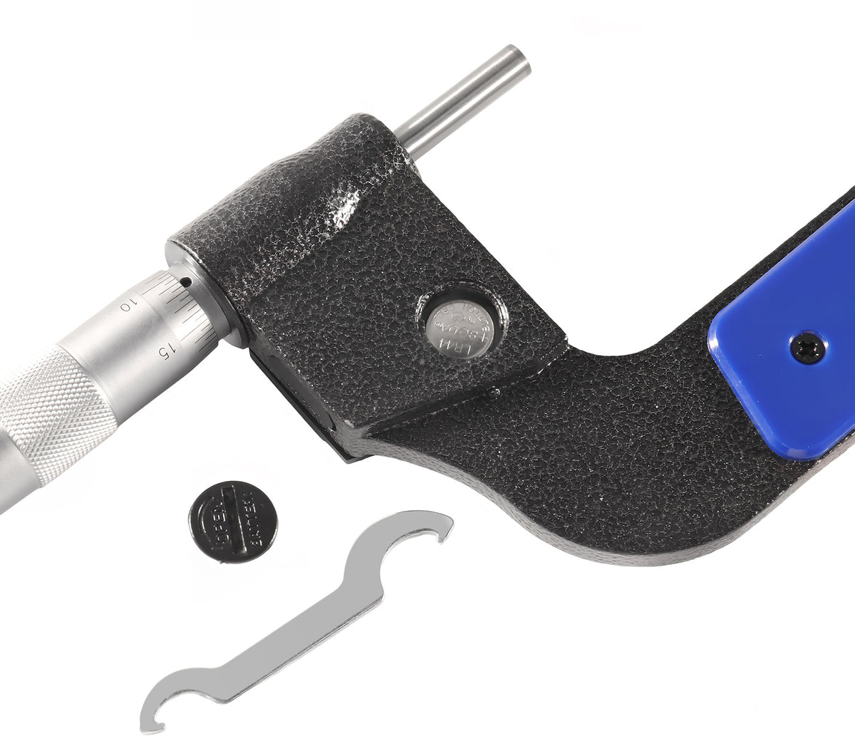 3-4''/75-100 mm 7 Keys Electronic Digital Outside Micrometers, 0.00005'' Or 0.001 mm Resolution, Ac21-4022