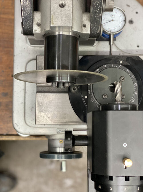 Cuttermasters Corner Radius Attachment, Neck Reduction Grinds, Tool Cut Off, Ball Nose End Mill