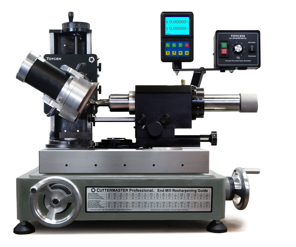 Cuttermaster Journeyman JXTR Super Precision Production Package Tool and Cutter Grinder, JXTR-SP