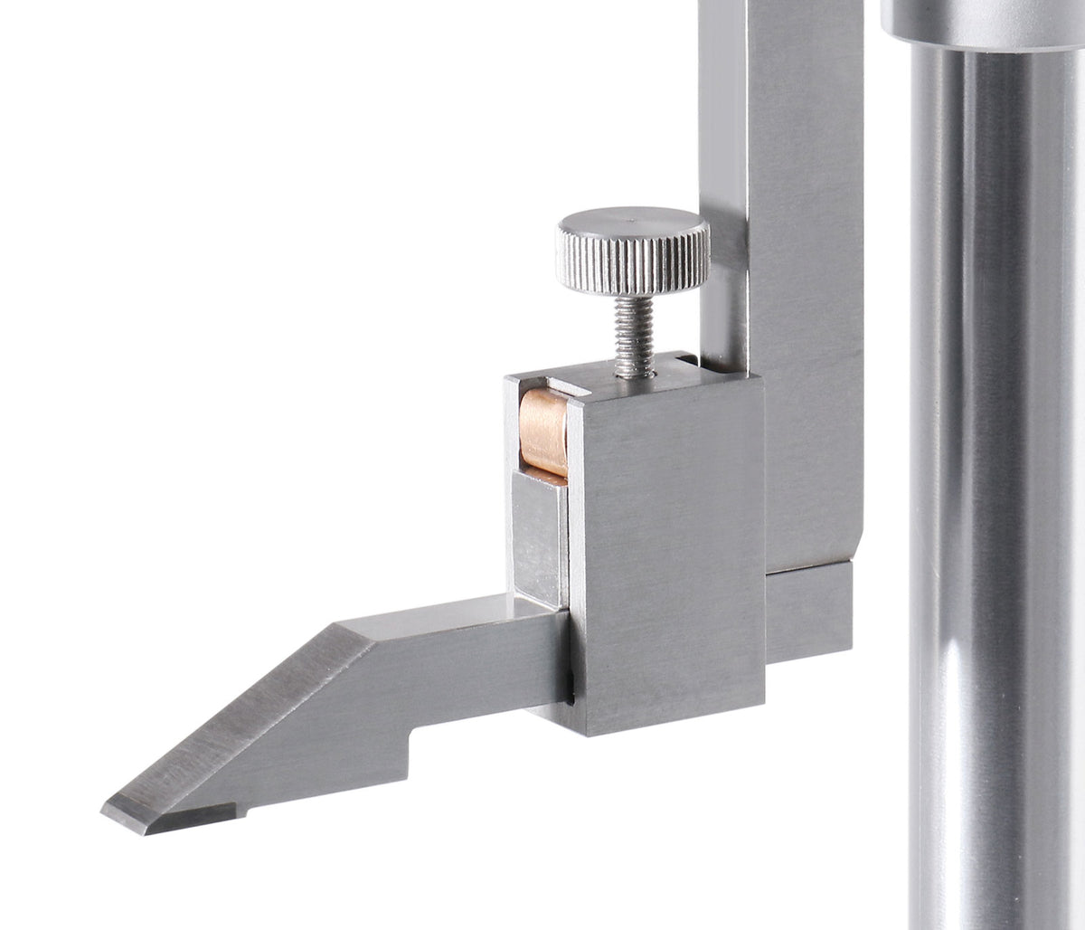 0-18'' by 0.001'' Double Beam Height Gage Stainless Steel, Hand Wheel Micro, Dbhg-0018