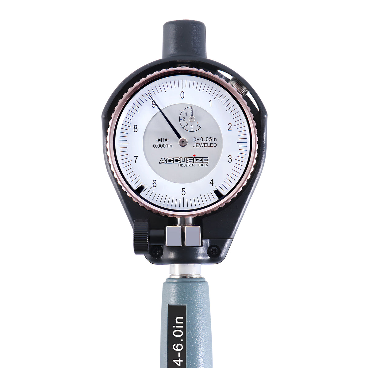 Dial Bore Gauge Set, 1.4-6 inch Measuring Range, 0.0001'' Graduation Interval, EE20-2416