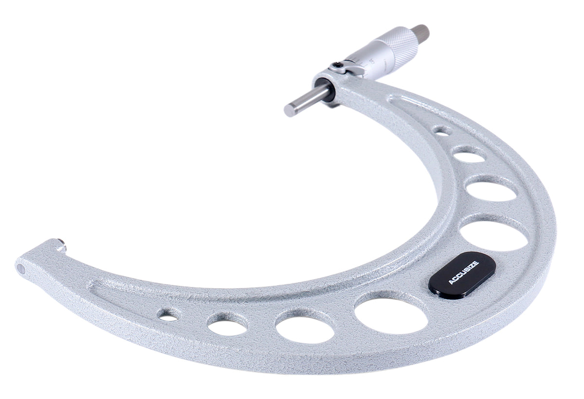 6-7'' Ultra-Precision Carbide Tipped M-Type Outside Micrometer, Resolution 0.0001'', Eg00-0007