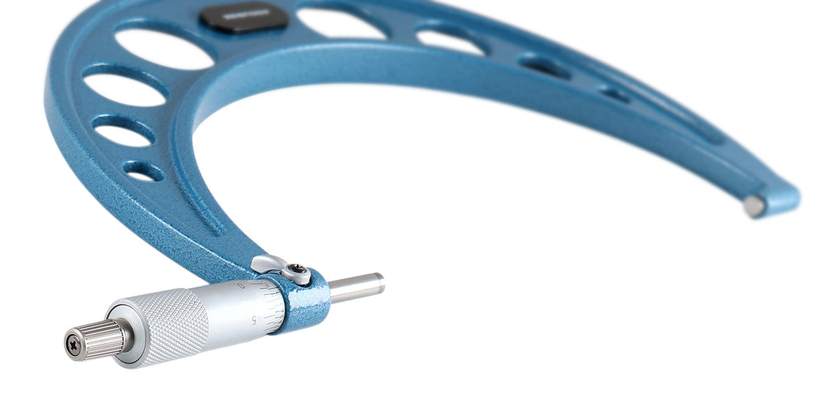 7-8'' Ultra-Precision Carbide Tipped M-Type Outside Micrometer, Resolution 0.0001'', Eg00-0008