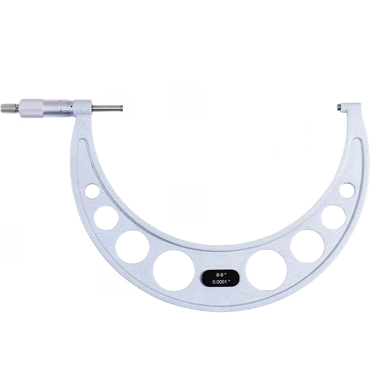 8-9'' Ultra-Precision Carbide Tipped M-Type Outside Micrometer, Resolution 0.0001'', Eg00-0009
