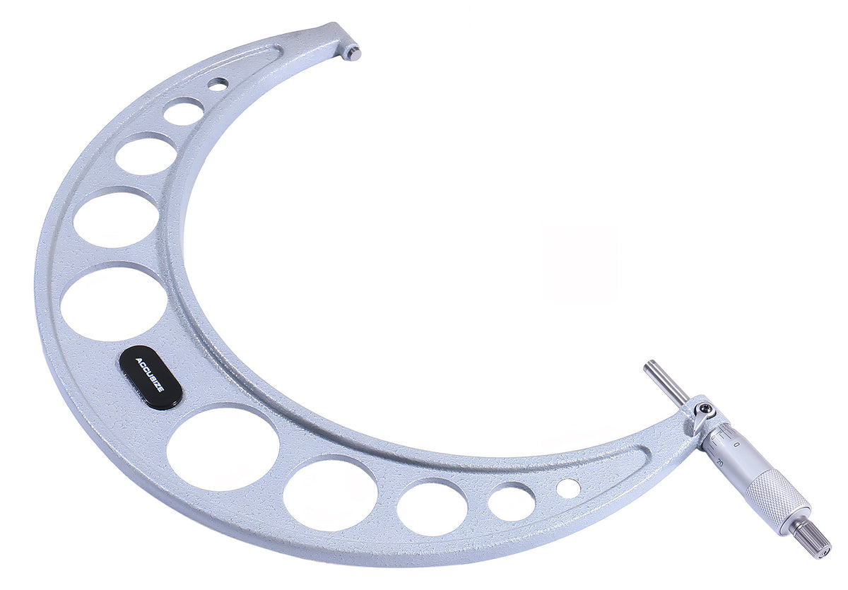 9-10'' Ultra-Precision Carbide Tipped M-Type Outside Micrometer, Resolution 0.0001'', Eg00-0010