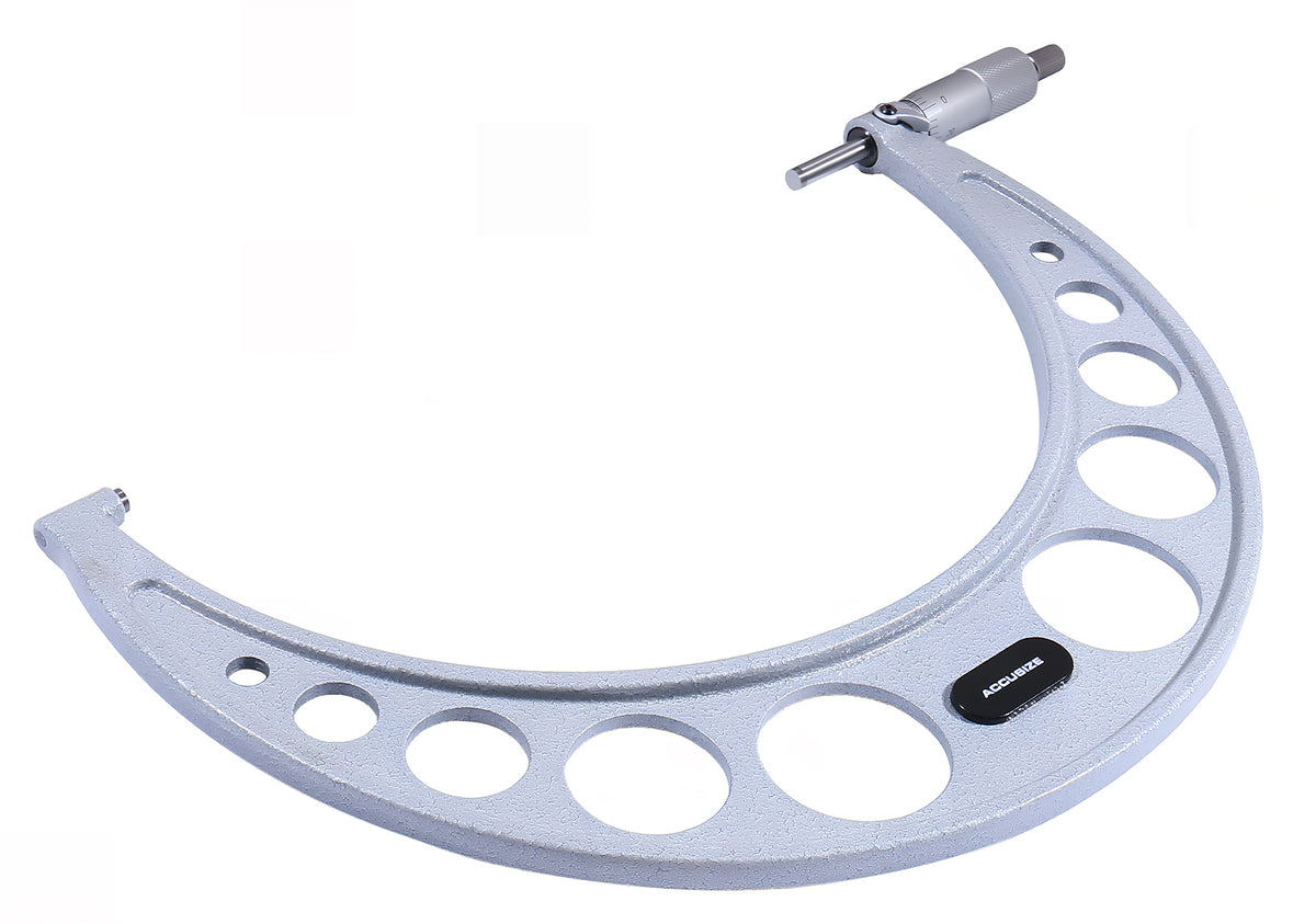 9-10'' Ultra-Precision Carbide Tipped M-Type Outside Micrometer, Resolution 0.0001'', Eg00-0010
