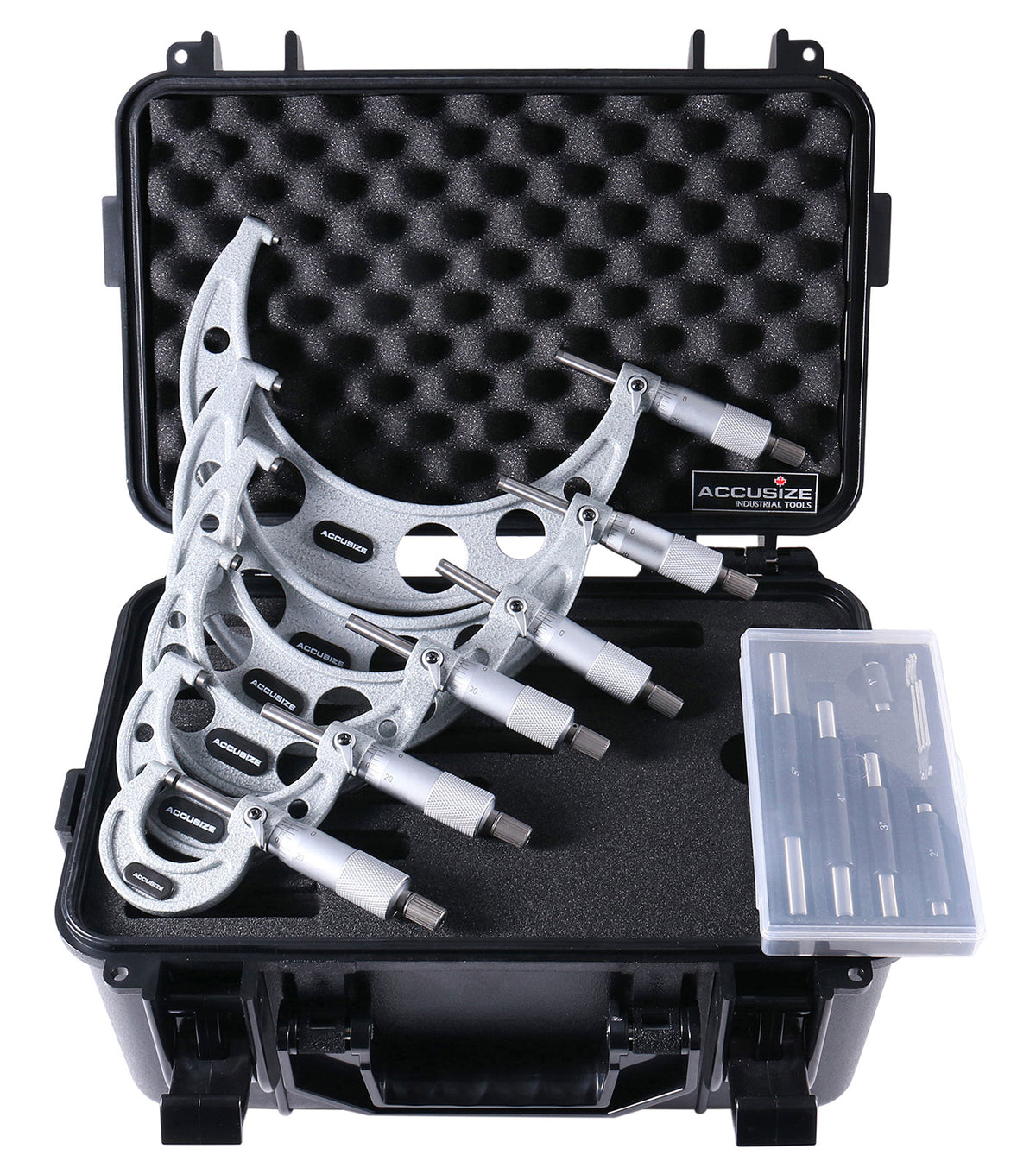 EG00-0906, 0-6" X 0.0001" 6 pc/set Ultra-Precision M-Type Outside Micrometer Sets