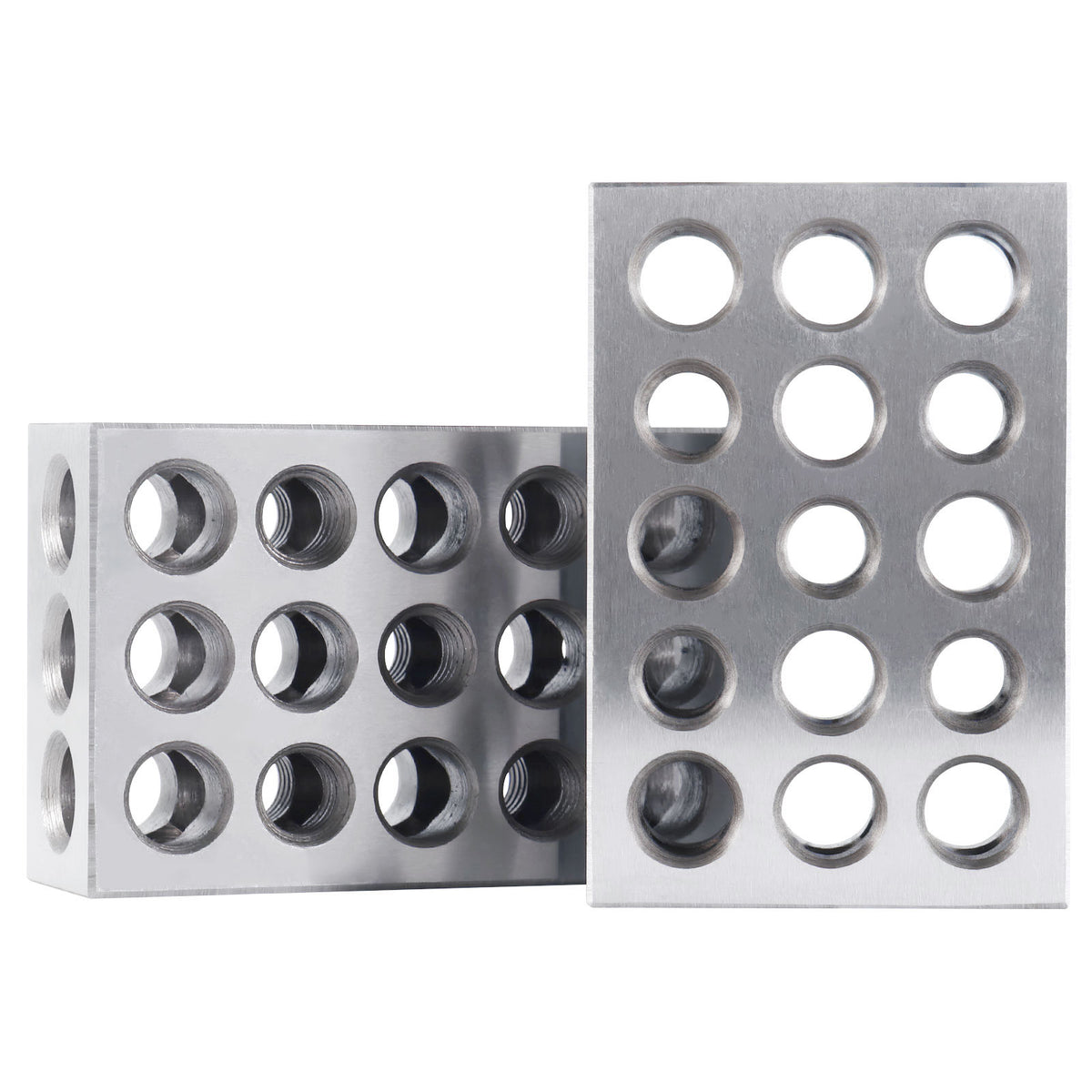 Ultra Precision 1-2-3 Blocks Set with Screw in Plastic Box, Eg02-0408