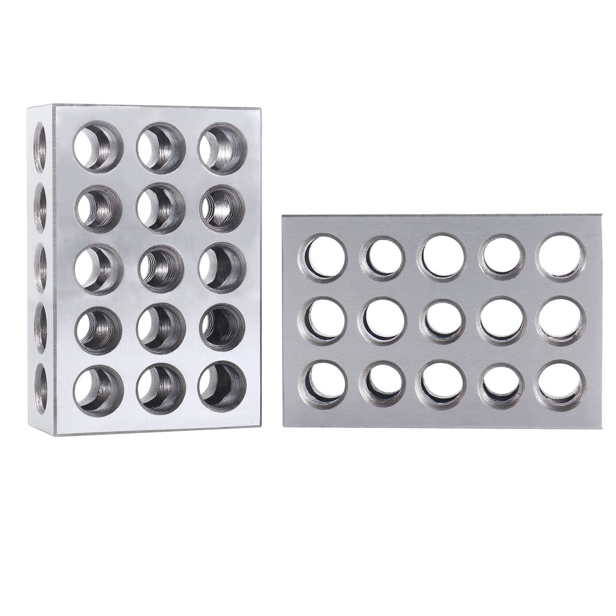 Ultra Precision 1-2-3 Blocks Set with Screw in Plastic Box, Eg02-0408