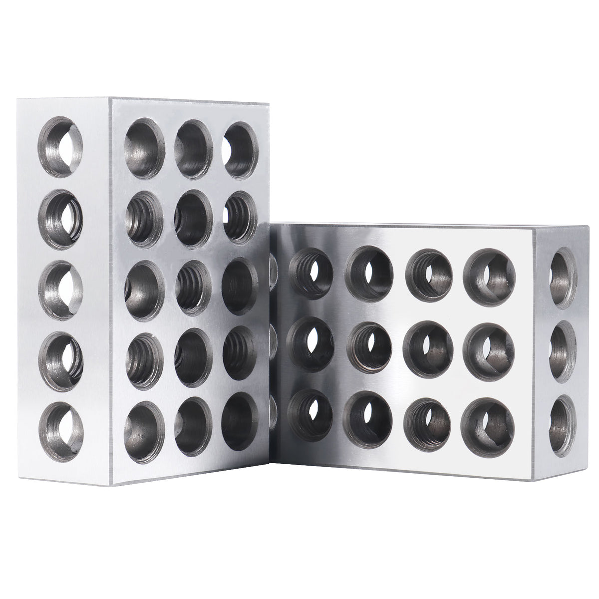 Ultra Precision 1-2-3 Blocks Set with Screw in Plastic Box, Eg02-0408