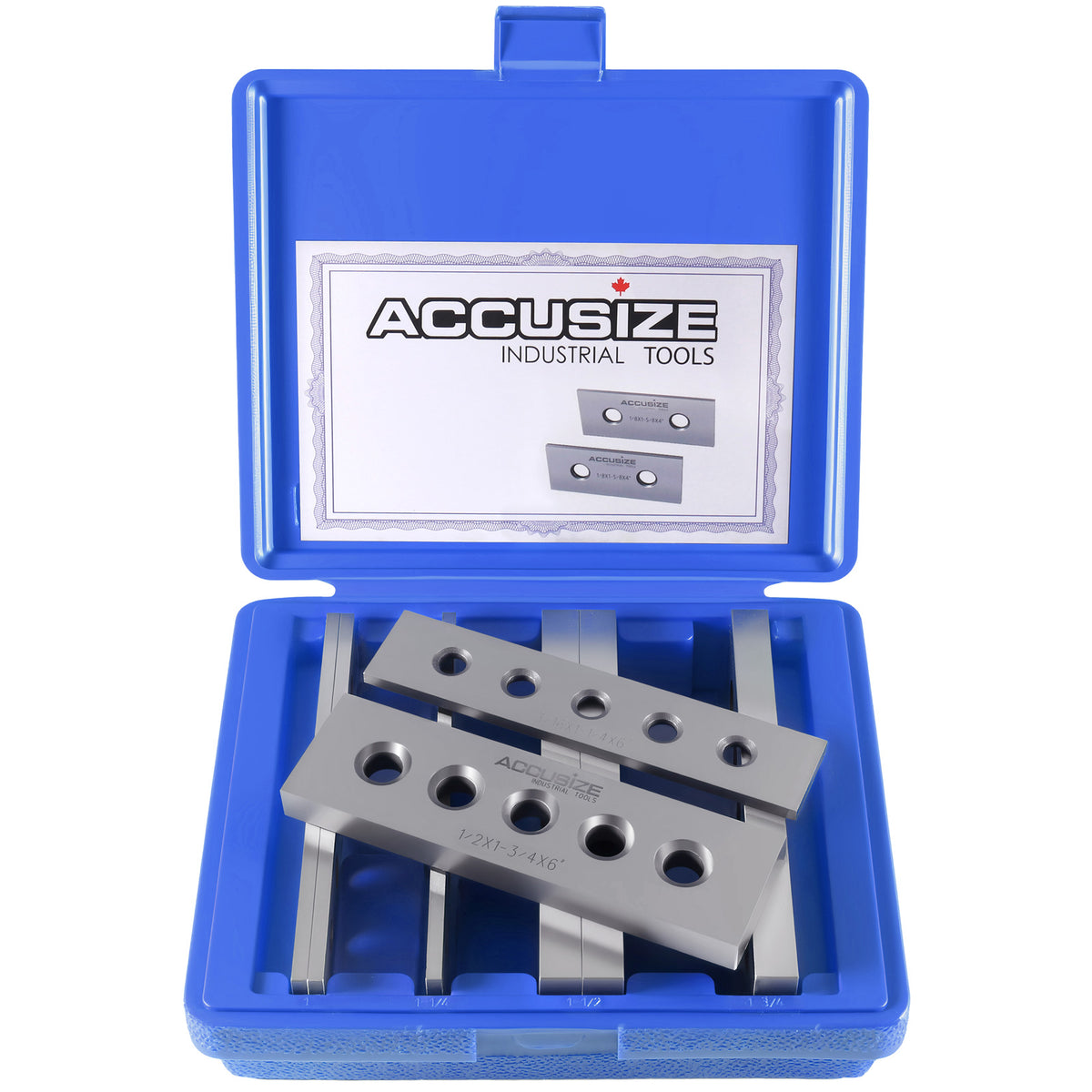 3/16" & 1/22" Thickness Precision Machinist's Parallel Sets, 4 Pairs, EG02-0409