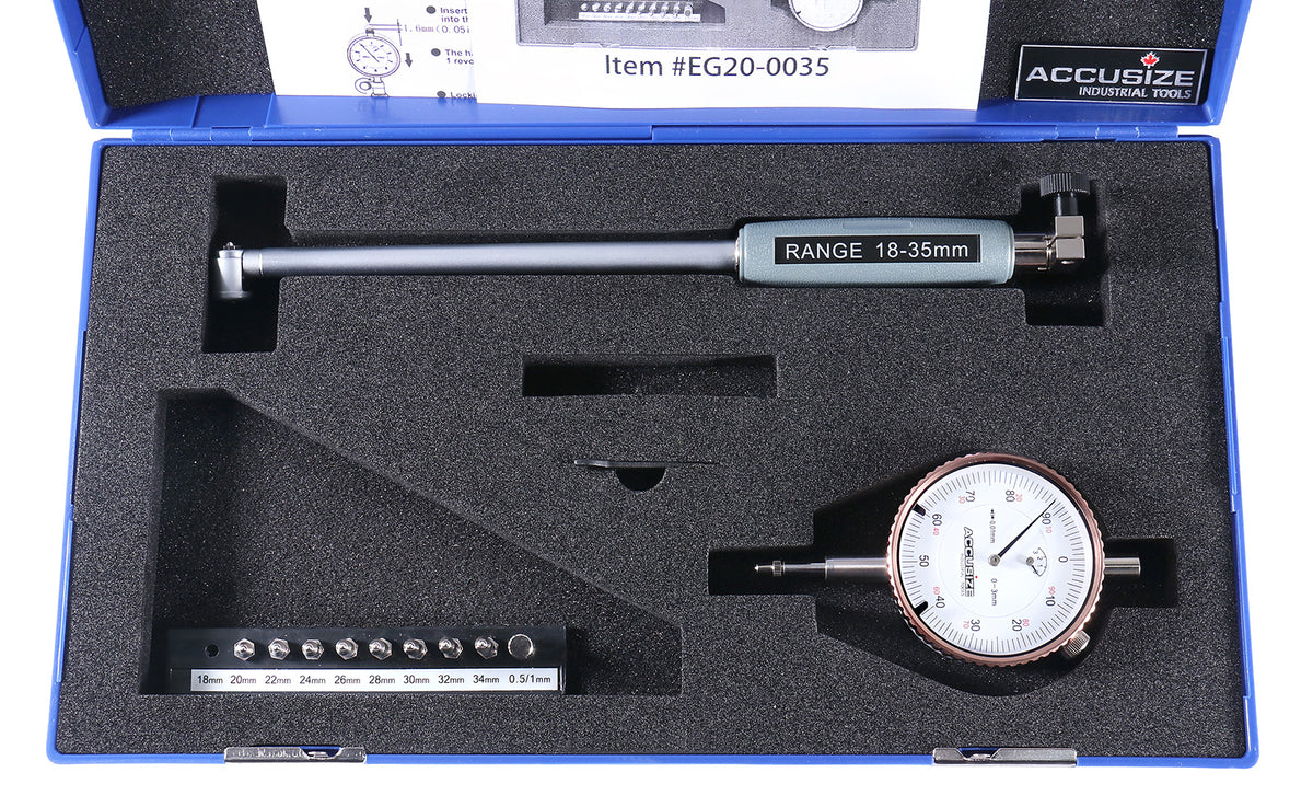 Dial Bore Gages, Inch and mm