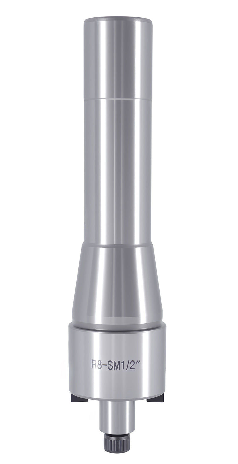 Arbor: 1/2'', Range: 1-1/4''-1-1/2'', R8 Shank Shell Face Mill Arbor Adapter Holder for Bridgeport - 7/16''-20, Fg22-8032