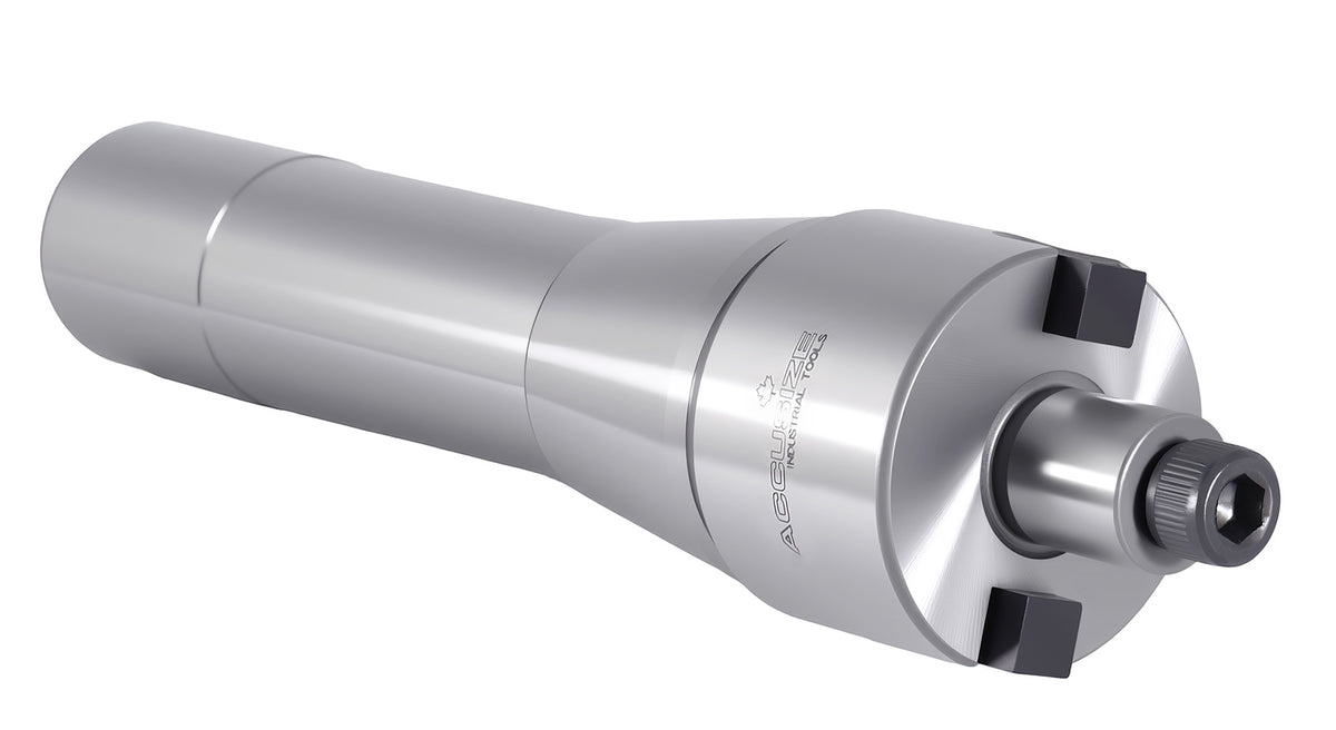 Arbor: 1/2'', Range: 1-1/4''-1-1/2'', R8 Shank Shell Face Mill Arbor Adapter Holder for Bridgeport - 7/16''-20, Fg22-8032
